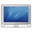 Cinema Display Old Front (blue) Icon 32px png